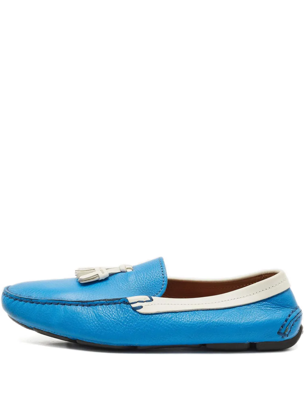 Giorgio Armani Pre-Owned mocasines con borlas | azul | Image 1