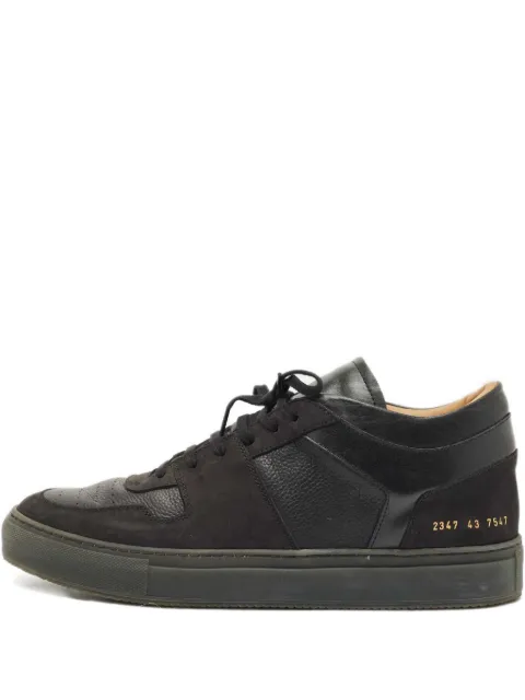 Common Projects leather high-top sneakers