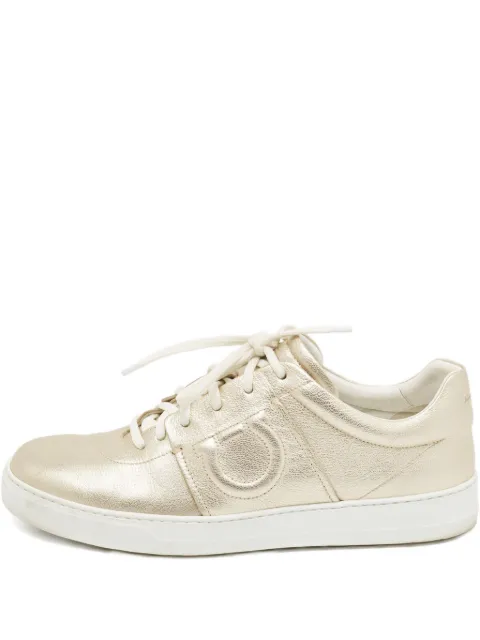 Ferragamo Pre-Owned logo-detail sneakers