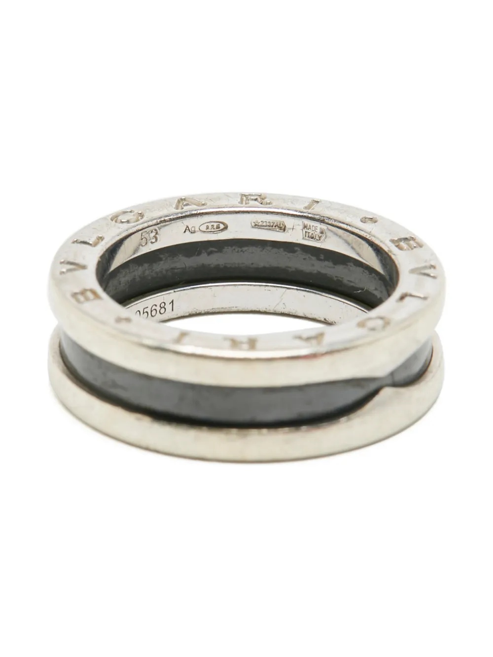 Bvlgari Pre-Owned engraved motif ring | Image 2