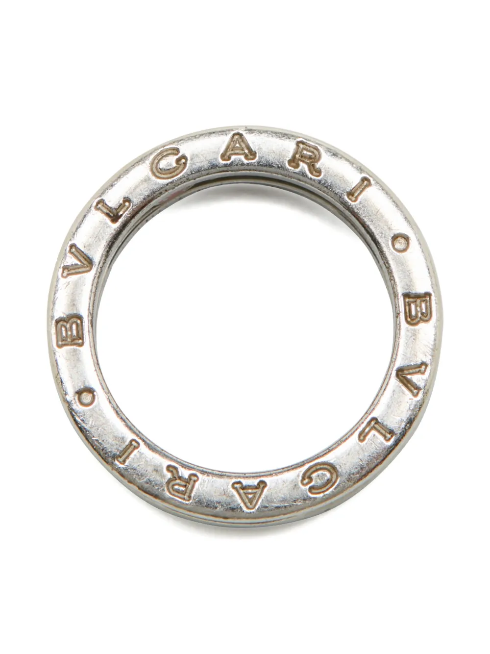 Bvlgari Pre-Owned engraved motif ring | plateado | Image 1