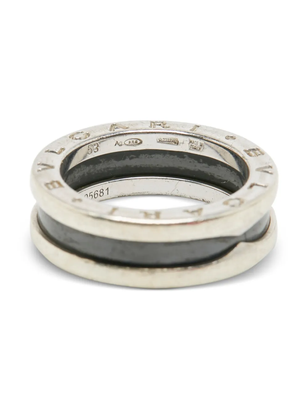 Bvlgari Pre-Owned engraved motif ring | Image 2