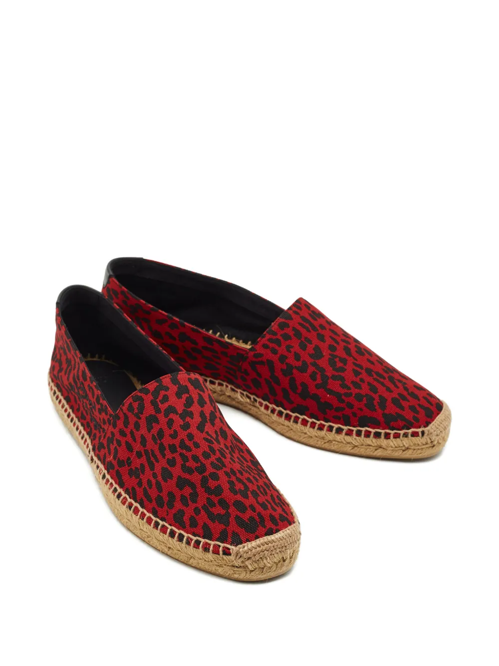 Saint Laurent Pre-Owned animal-pattern espadrilles | Image 2