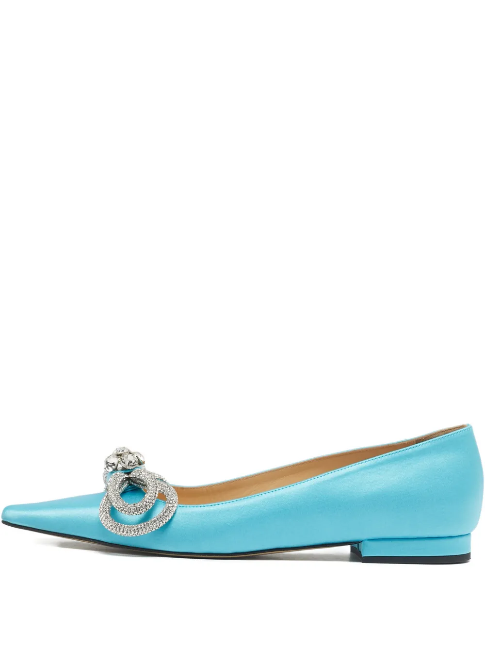 MACH & MACH double-bow flat pumps | Blue | Image 1