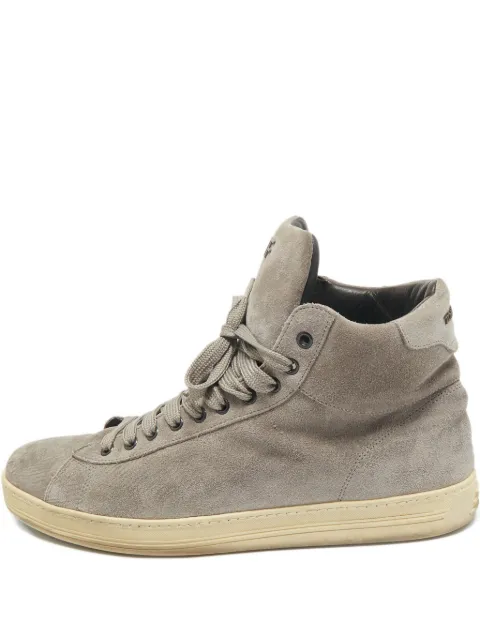 Tom Ford Pre-Owned Russell high-top lace-up sneakers