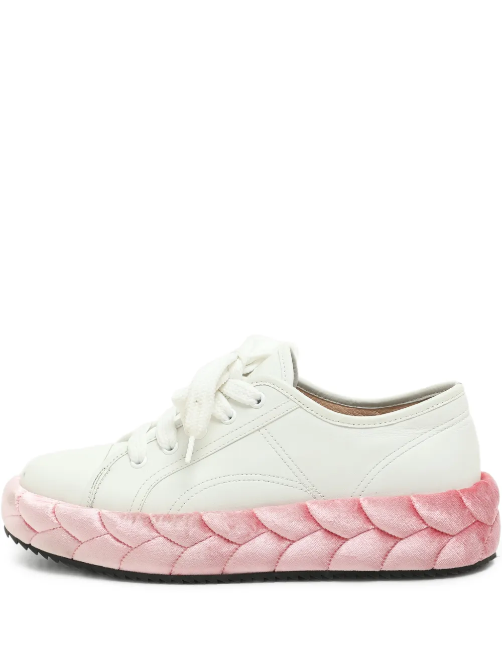 Marco De Vincenzo Sneakers con suola attorcigliata - Bianco