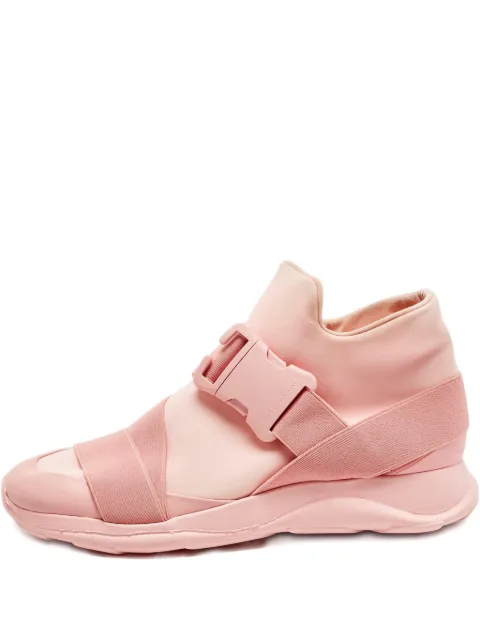Christopher Kane buckle-leather sneakers
