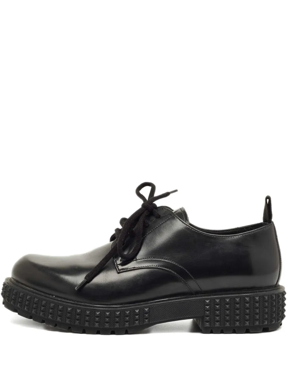 Valentino Garavani Pre-Owned Oxford-Schuhe aus Leder - Schwarz