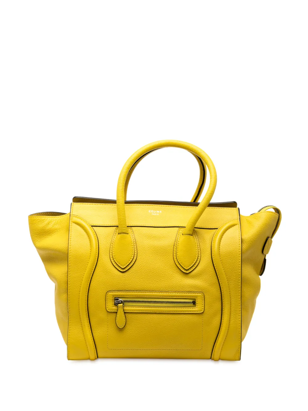 Celine Pre-Owned Borsa tote mini in pelle di vitello 2012 - Giallo