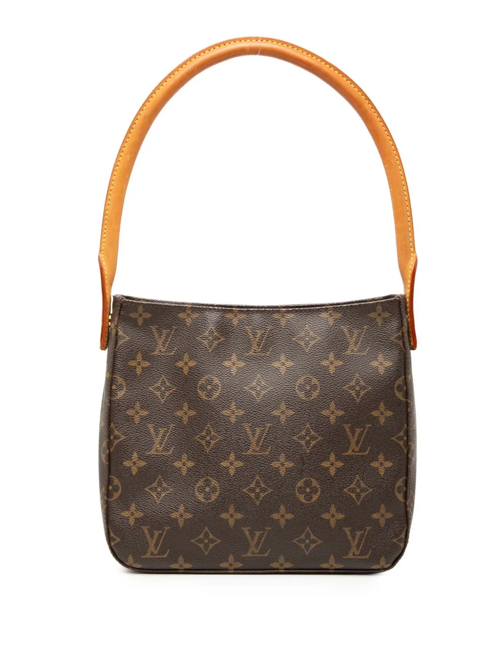 Louis Vuitton Pre-Owned Borsa a spalla Looping MM con monogramma 2003 - Marrone