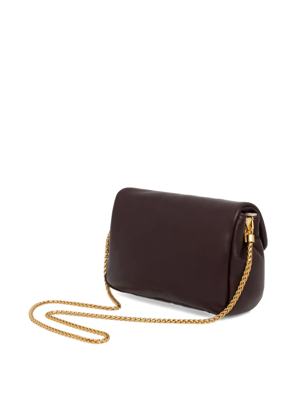  Sessùn Diviluz Puffy Leather Cross Body Bag - Brown 