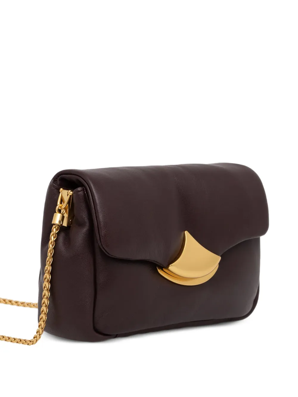  Sessùn Diviluz Puffy Leather Cross Body Bag - Brown 