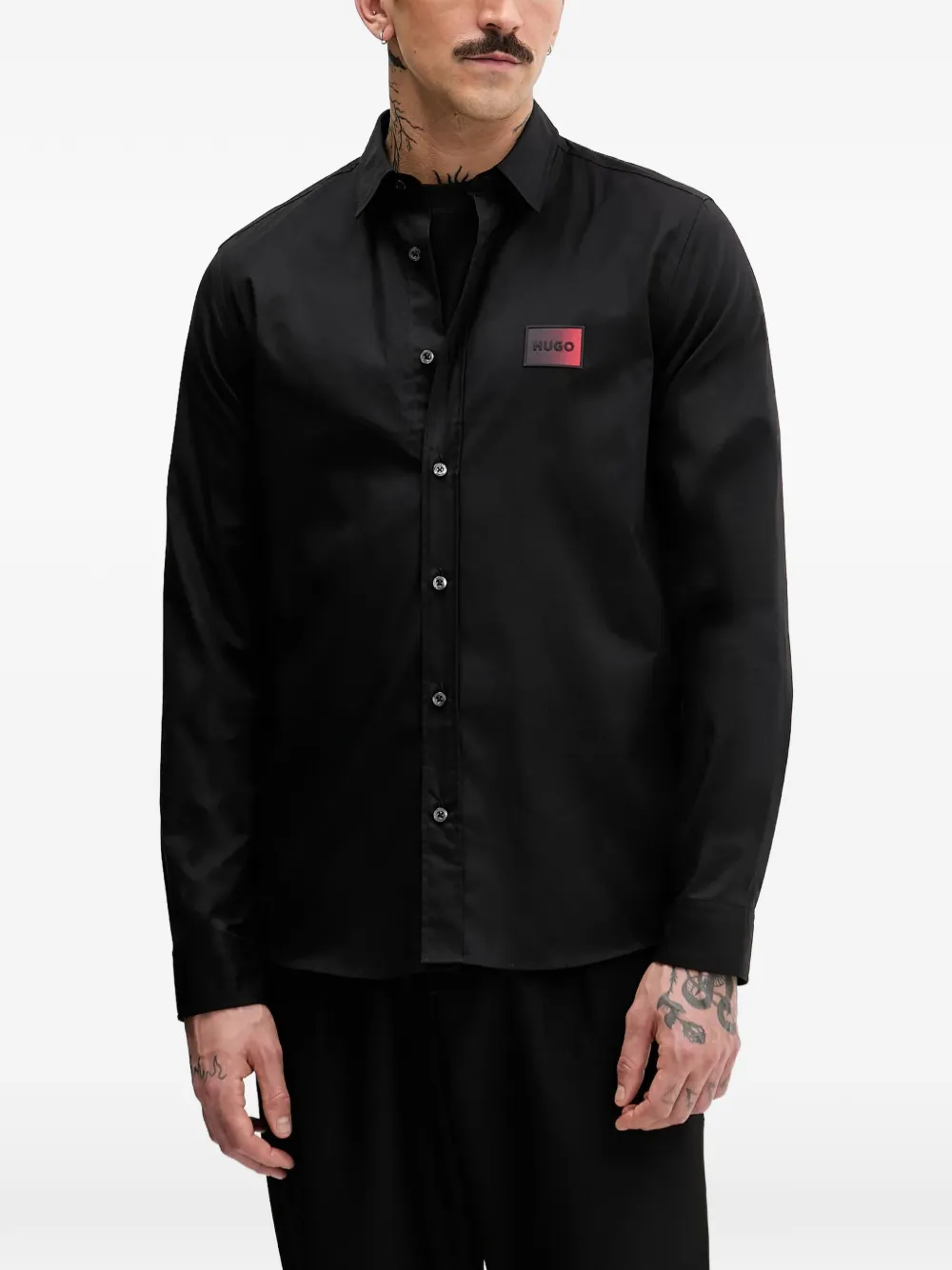 HUGO Emero shirt - Nero
