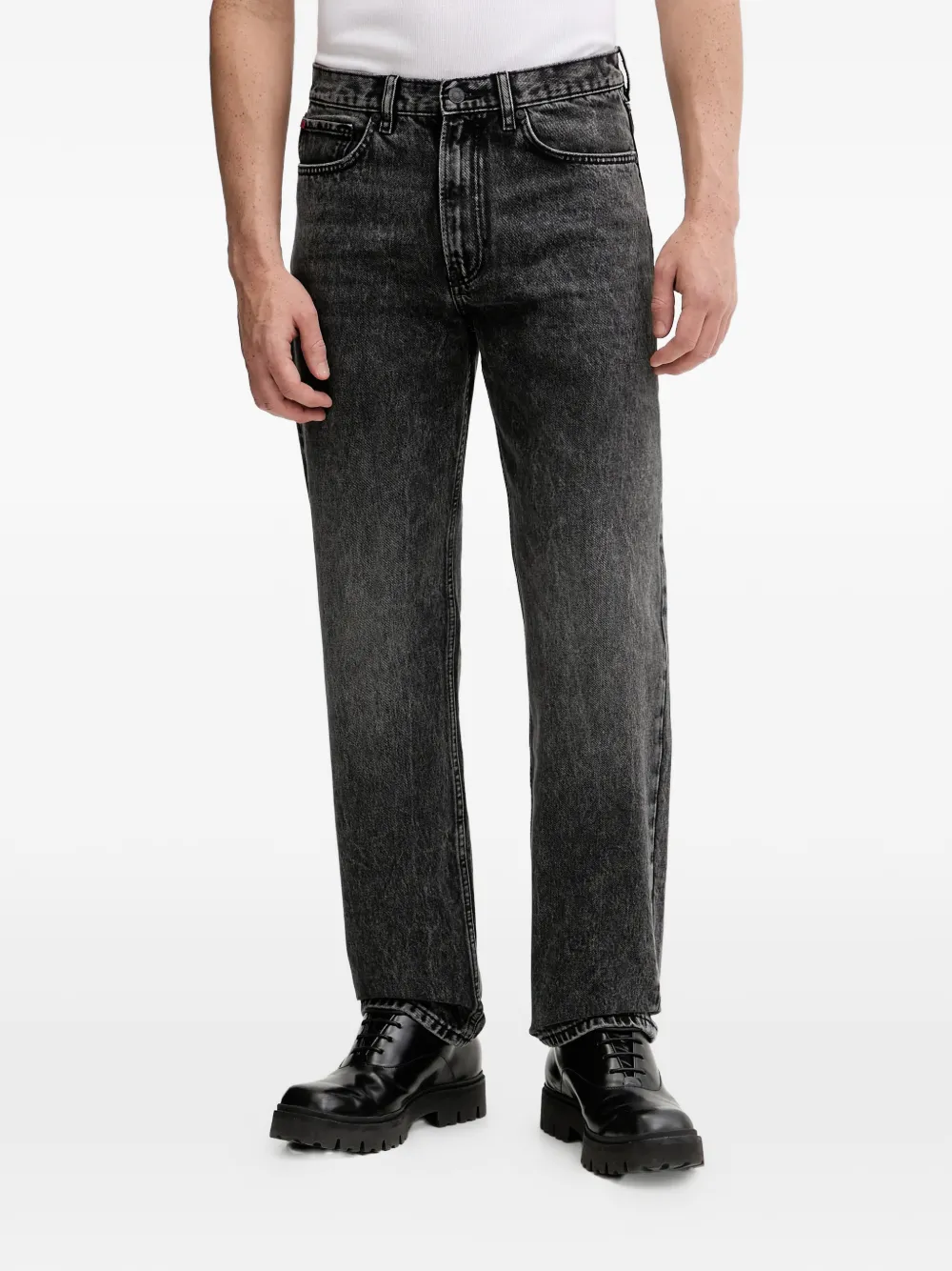 HUGO Hugo 840 five-pocket jeans - Grigio