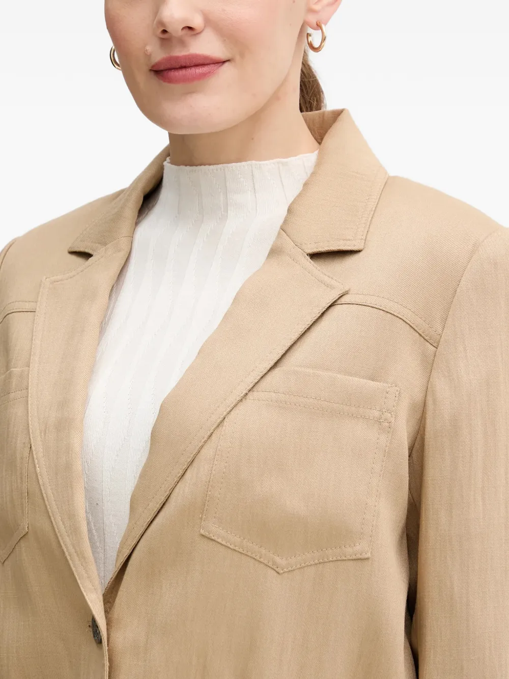 DKNY Jack met borstzakken Beige