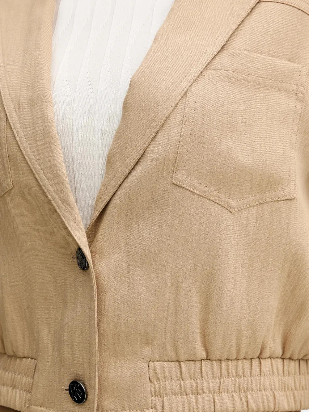 DKNY Jack met borstzakken Beige