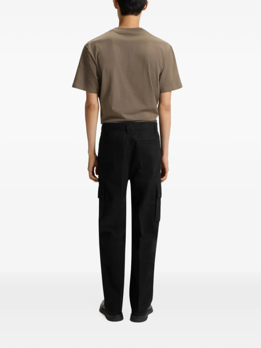 HUGO Graysen253 broek met zak Zwart