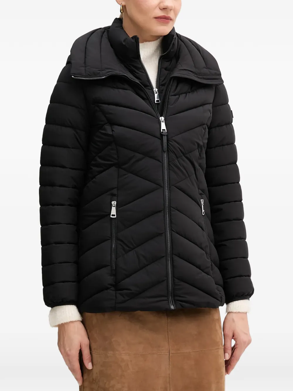 DKNY quilted jacket - Nero