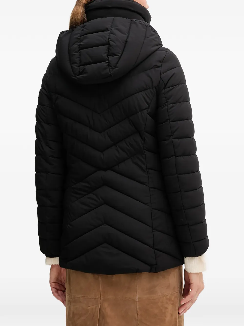  Dkny Quilted Jacket - Black 