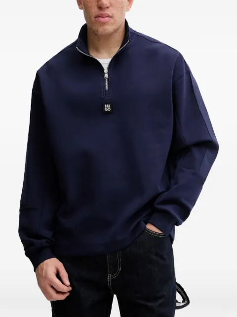 HUGO Danovotop zip-fastening sweater