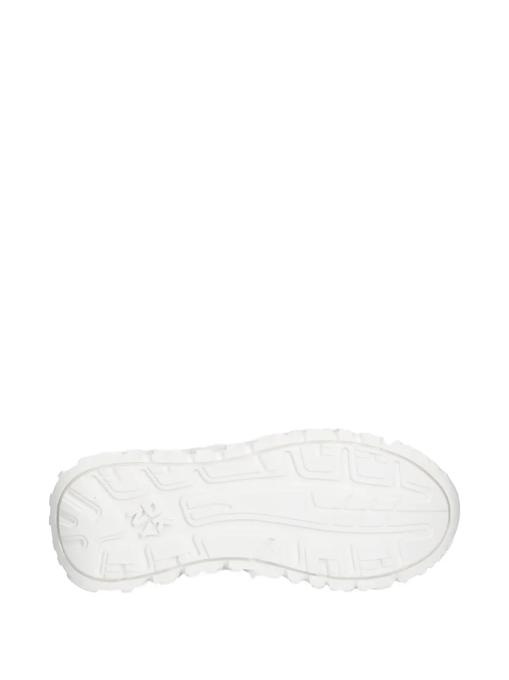 DKNY logo-embossed sneakers Wit