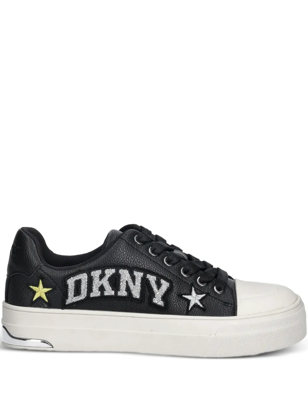 DKNY leather sneakers - Nero