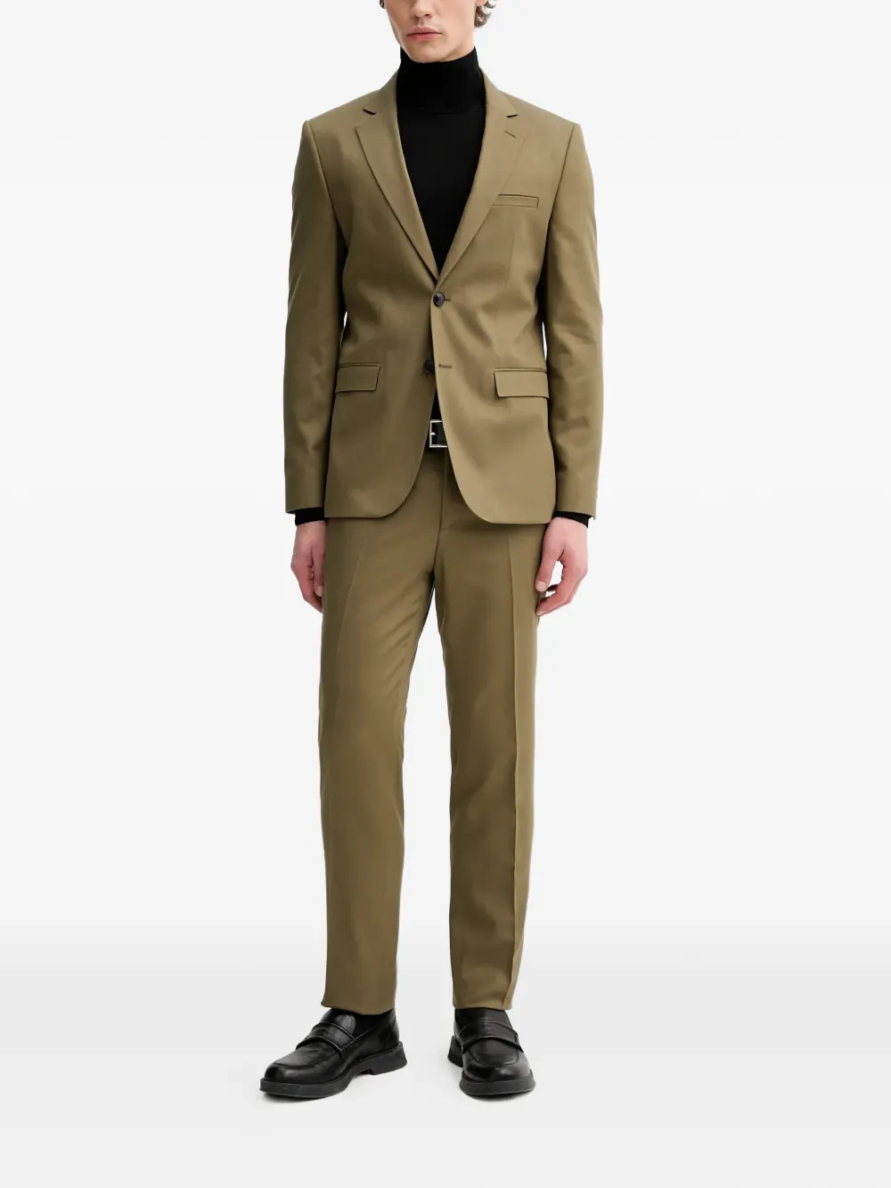 HUGO Hesten253X pocket trousers - Groen