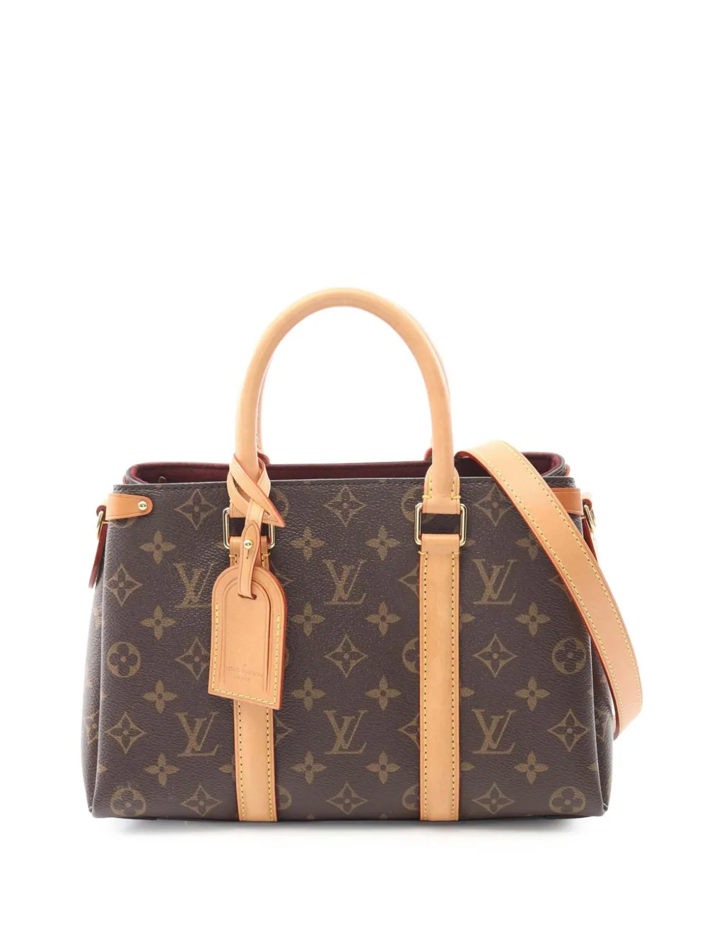Louis Vuitton Pre-Owned Borsa a tracolla Soufflot BB con monogramma 2021-2025 - Marrone