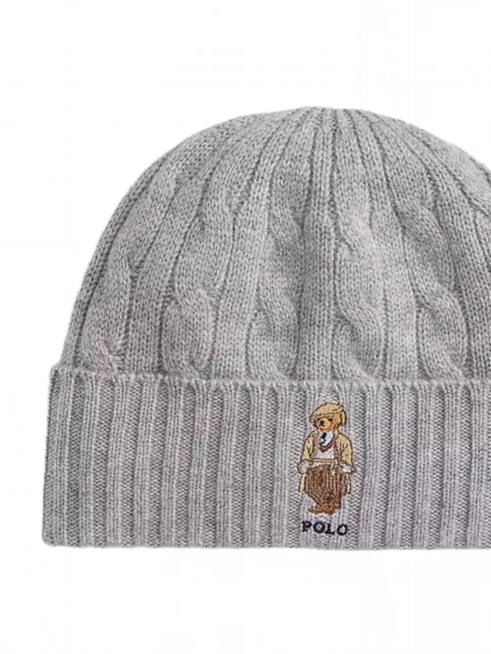 Polo Ralph Lauren Kabelgebreide muts - Grijs