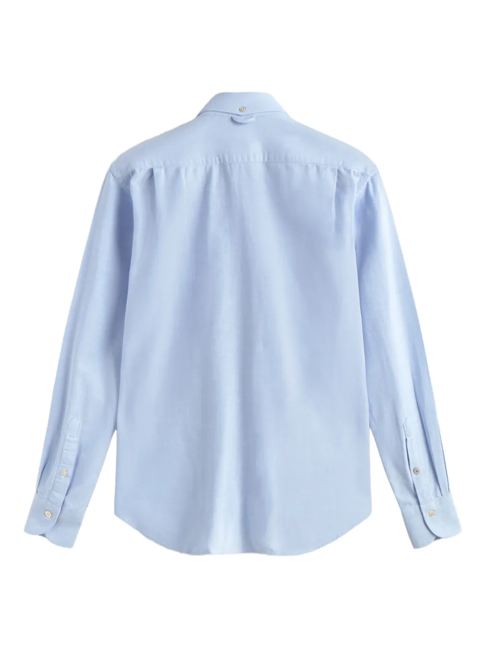 LES HÉRITIERS pocket oxford shirt - Blauw