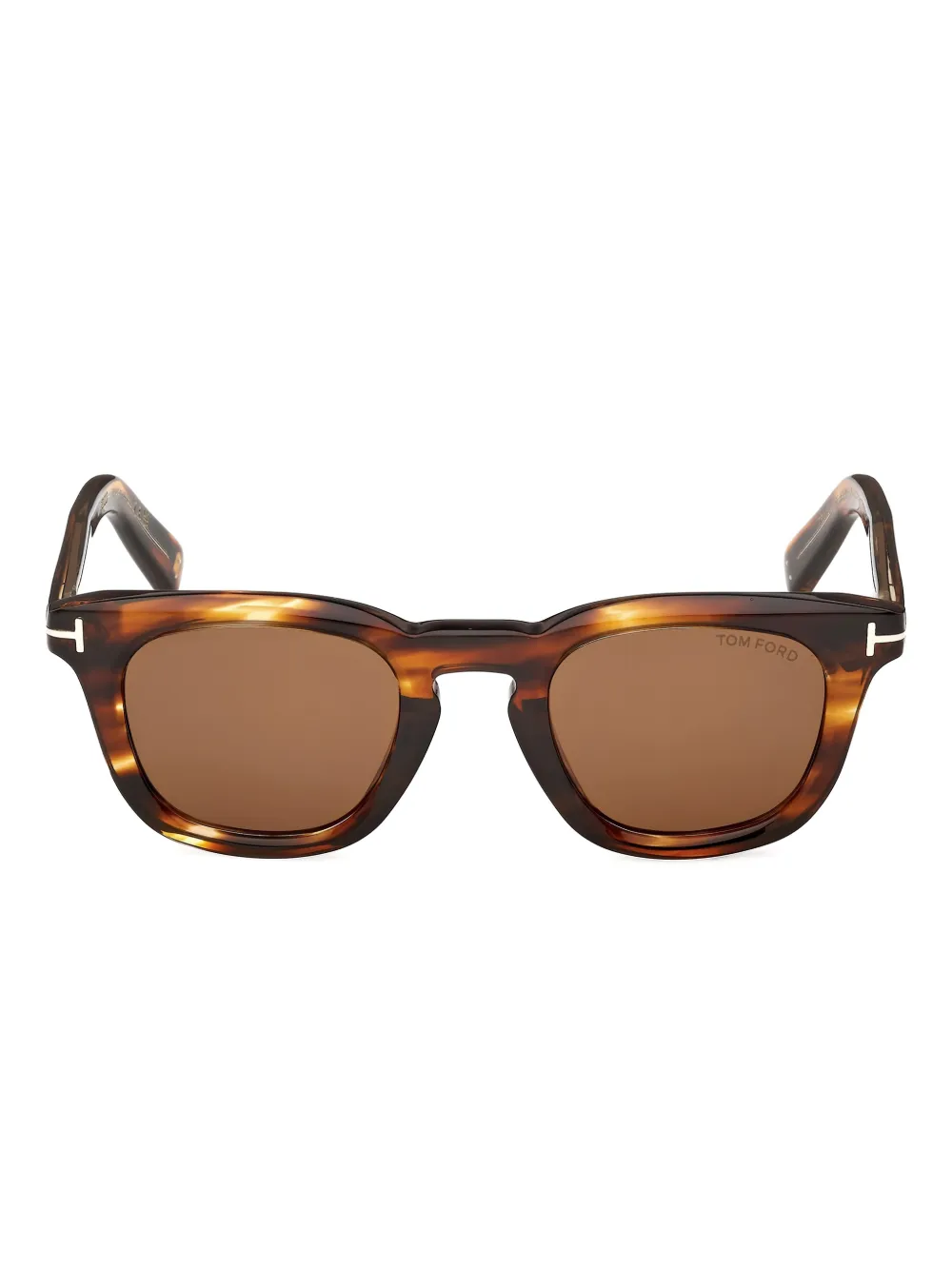 TOM FORD Eyewear square-frame sunglasses - Marrone