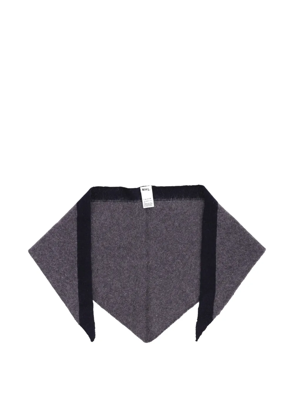 Margaret Howell panelled scarf - Grigio