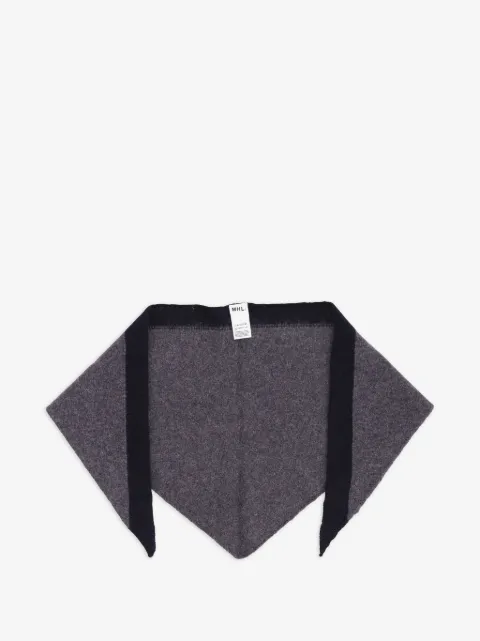 Margaret Howell panelled scarf