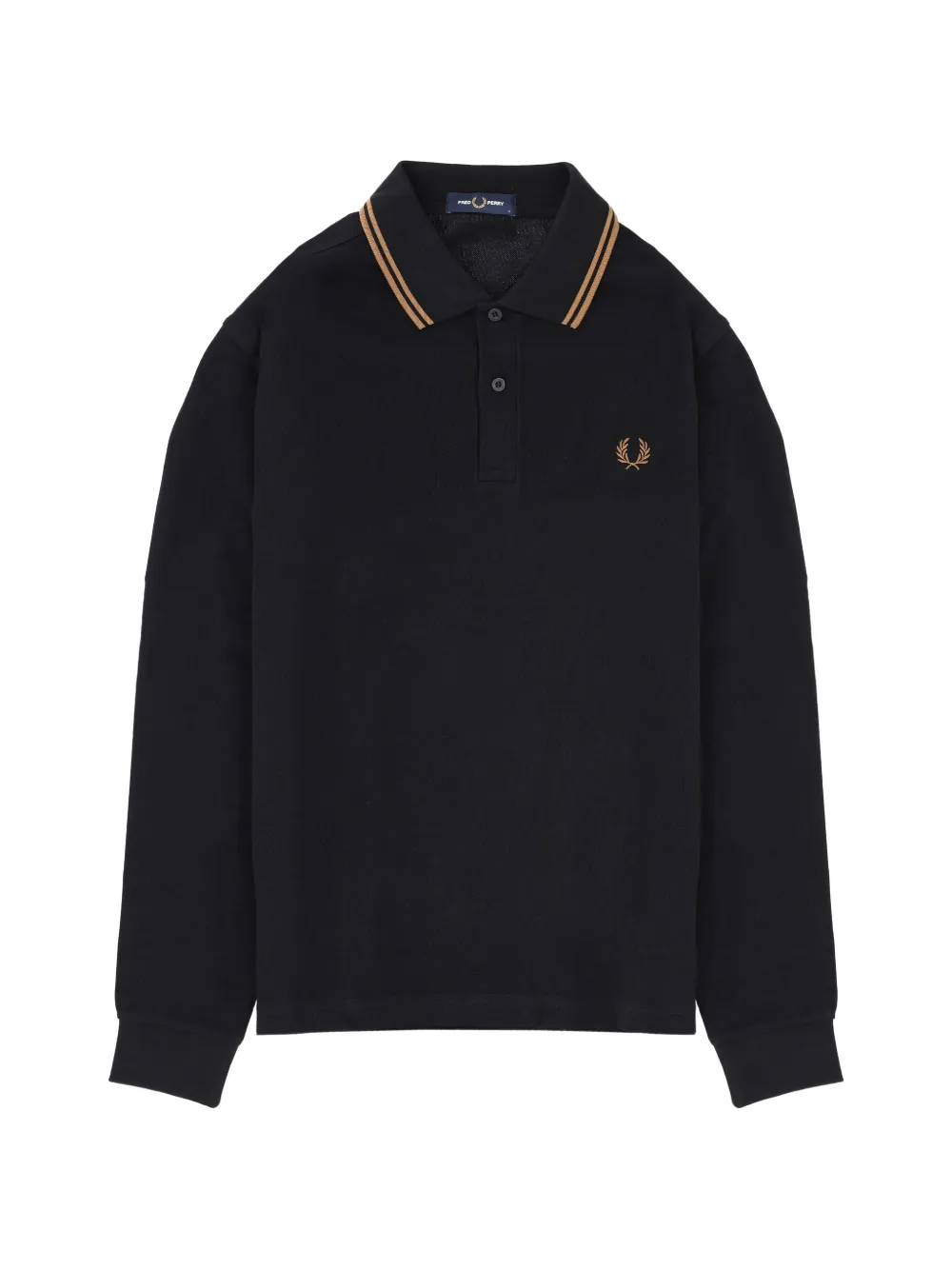 Fred Perry long-sleeved polo shirt - Nero