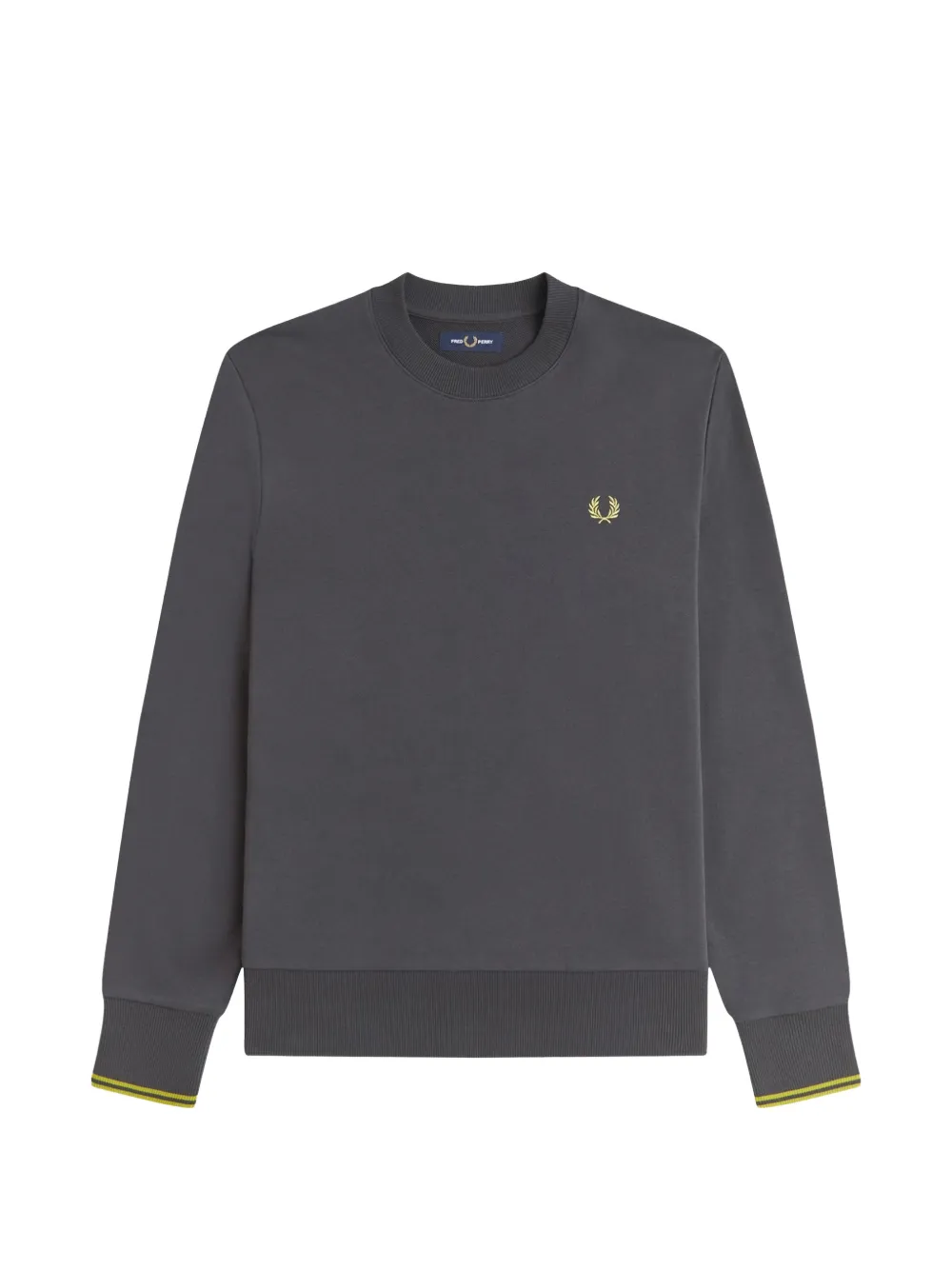 Fred Perry logo-detail sweatshirt - Grau