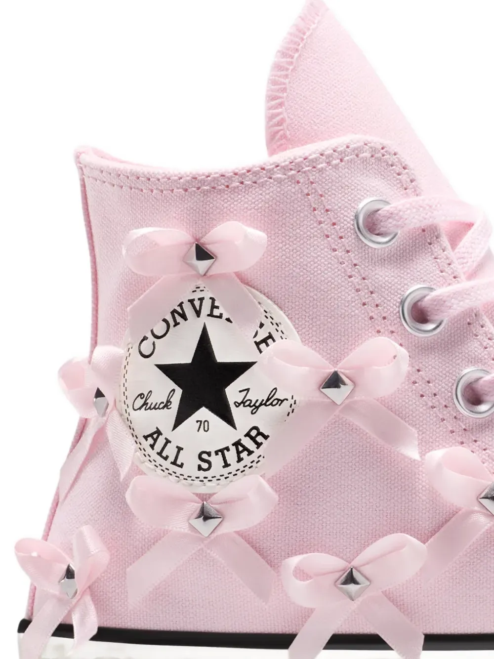 Converse Chuck 70 Bows & Studs verfraaide sneakers Roze