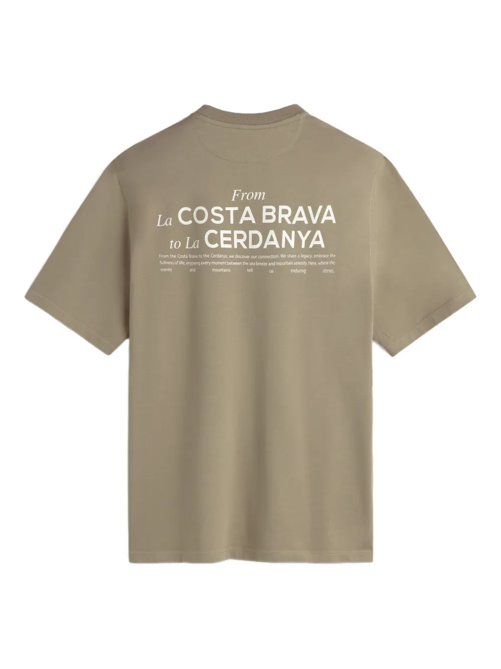 LES HÉRITIERS printed T-shirt - Beige