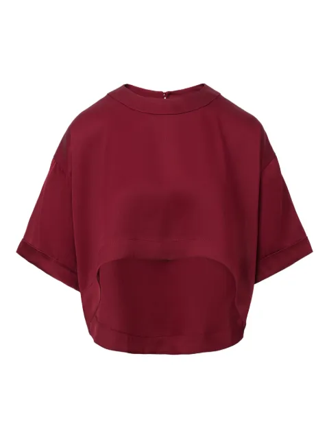 IL VOLO cropped short-sleeve T-shirt