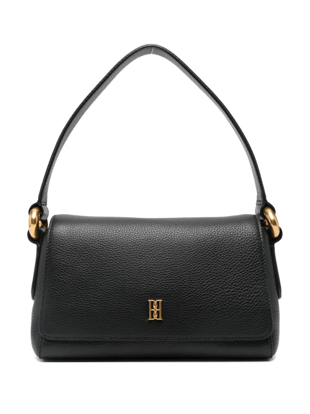 By Malene Birger logo-plaque shoulder bag - Nero