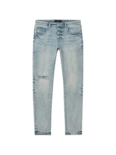 Purple Brand Worn Reflective jeans