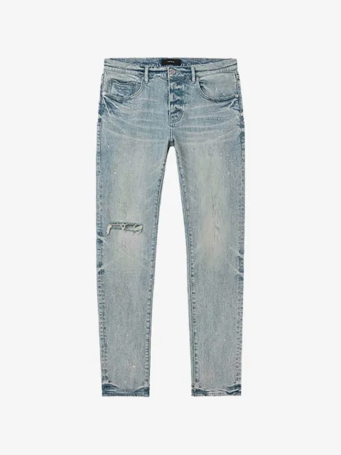 Purple Brand Worn Reflective jeans