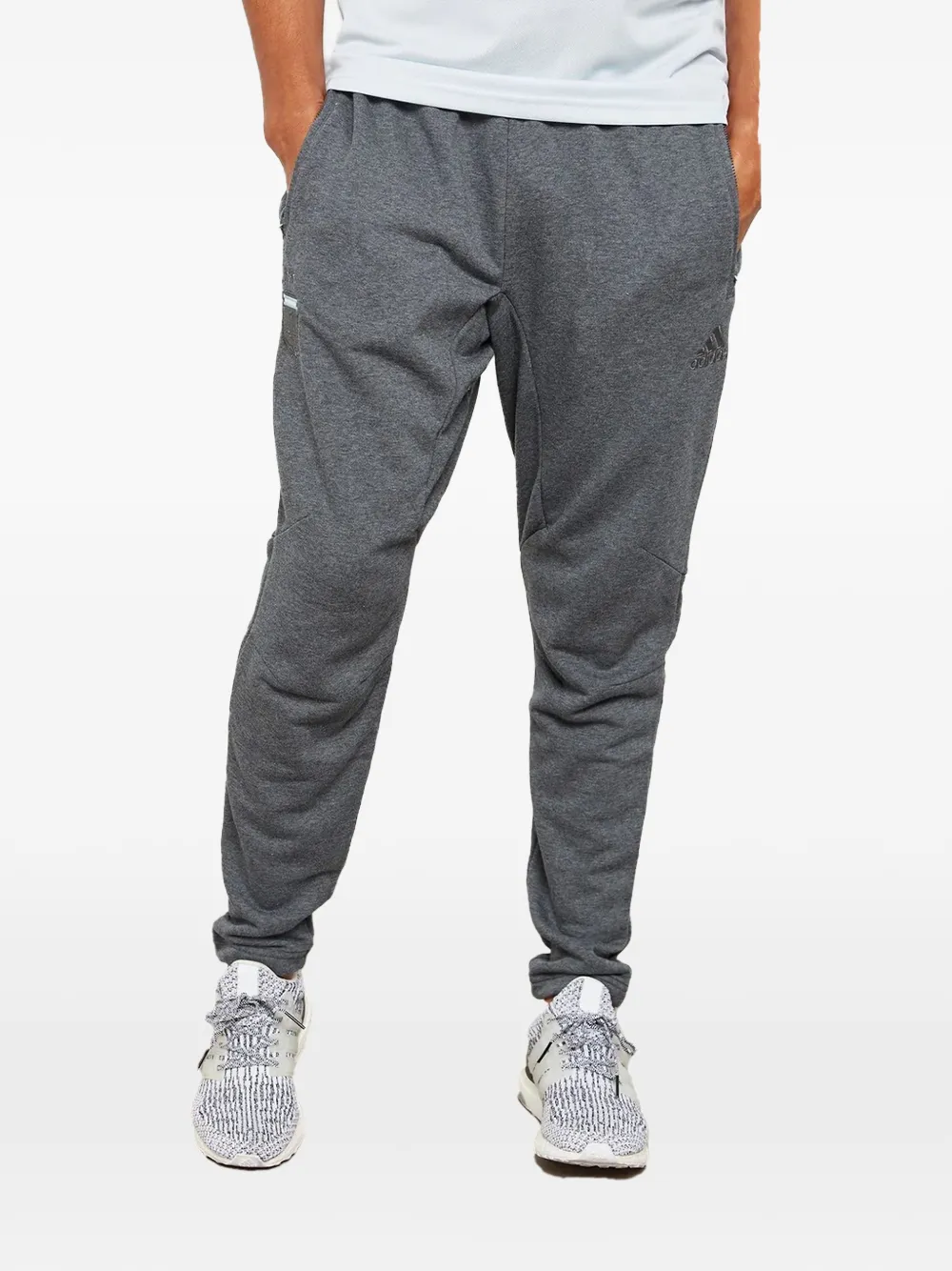 adidas Pantaloni sportivi con logo - Grigio