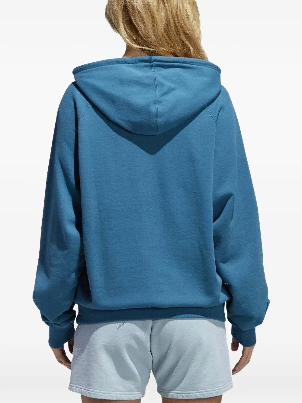 adidas Hoodie met logoprint Blauw