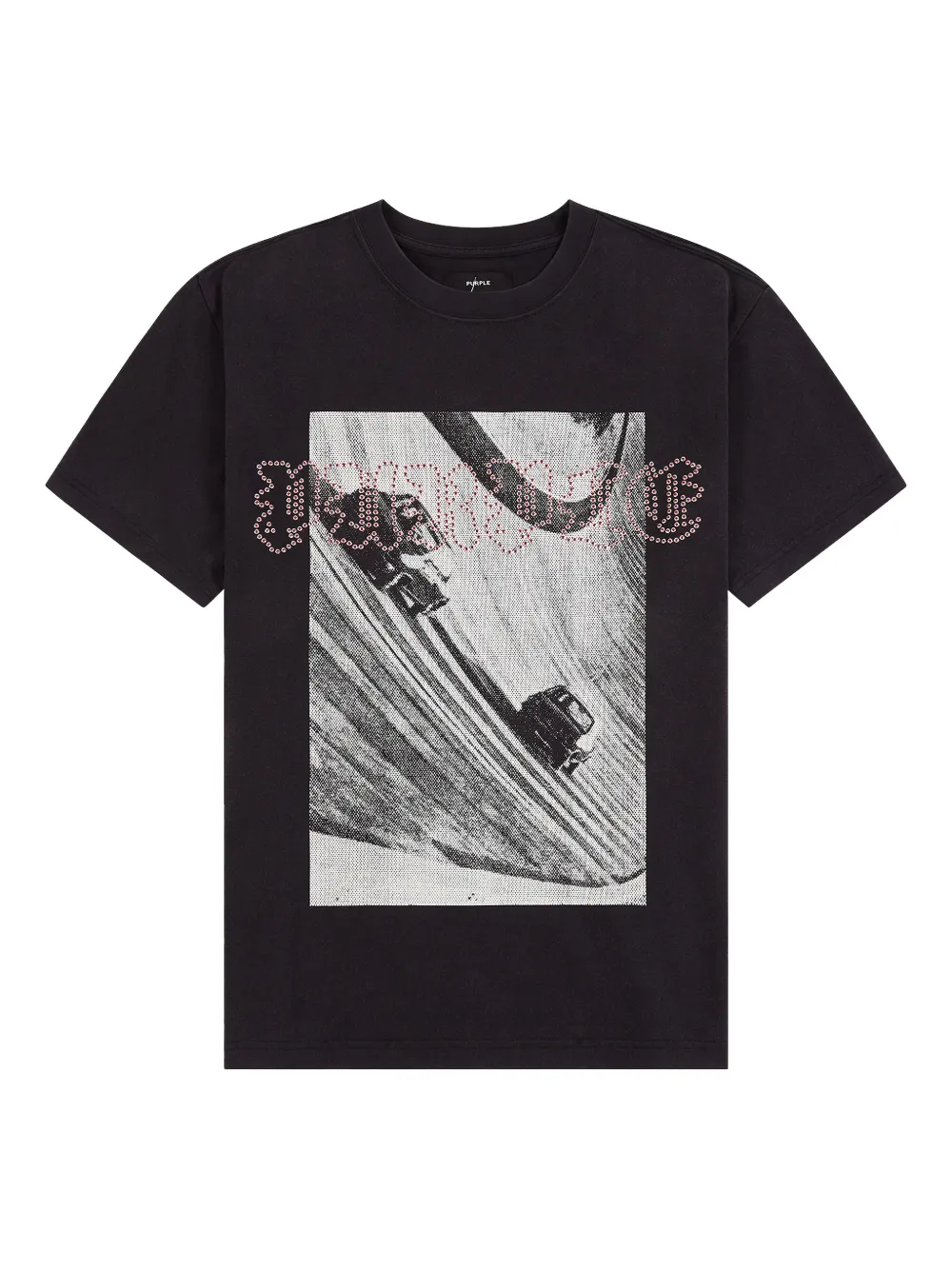 Purple Brand Convoy graphic T-shirt - Nero