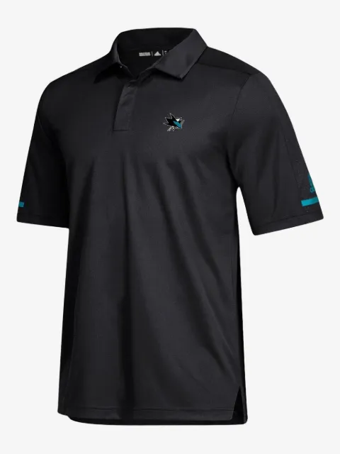 adidas playera tipo polo NHL San Jose Sharks Gameday