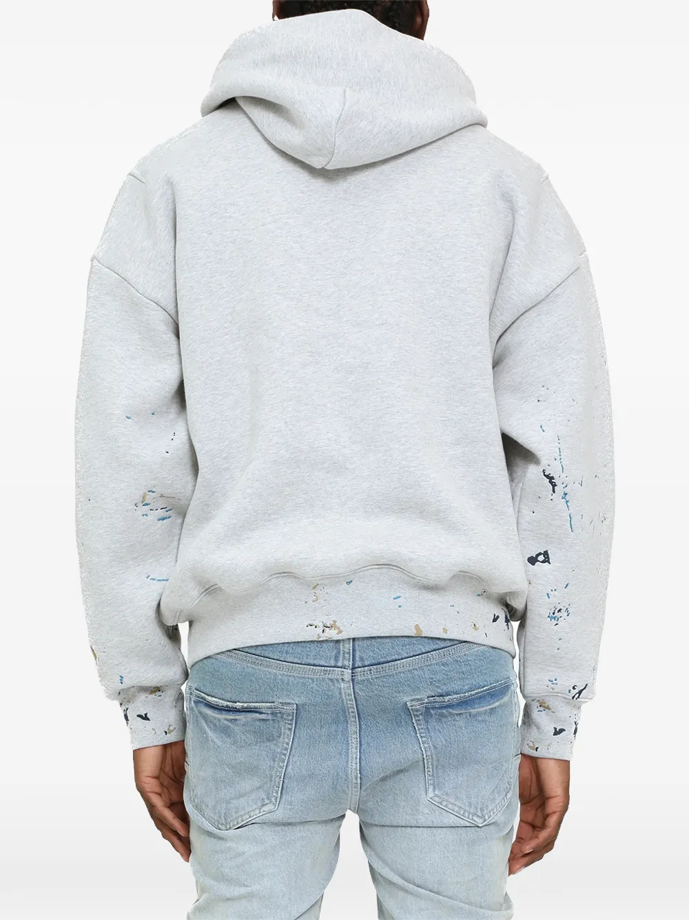 Purple Brand Sweater met camouflageprint Grijs