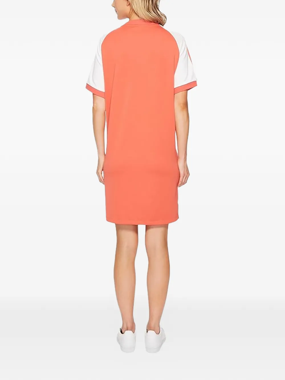 adidas Originals jurk met raglan mouwen Oranje