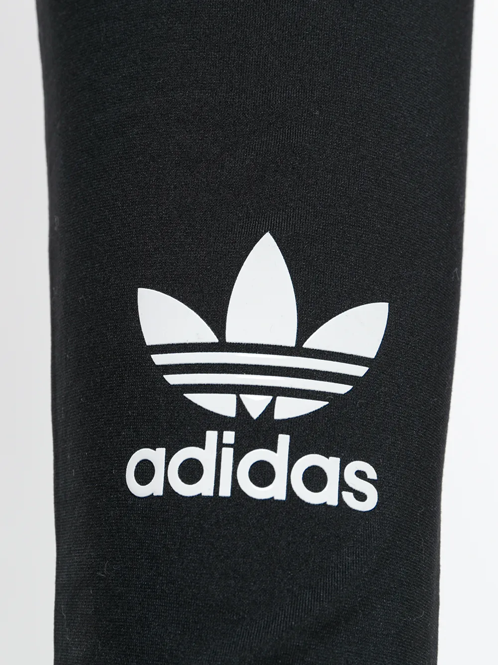 adidas Legging met logoprint Zwart