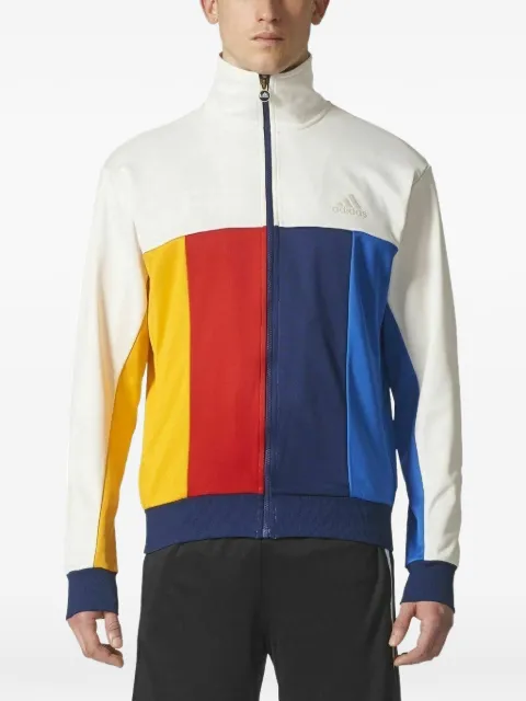 adidas chamarra ligera con diseño color block