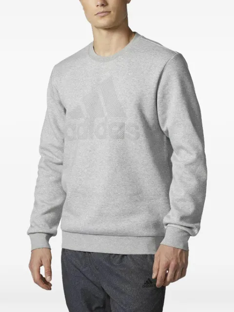 adidas 3-stripe logo sweatshirt